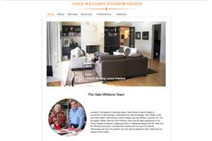 example of a custom design in Wordpress