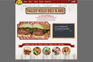 example of a responsive and modular website